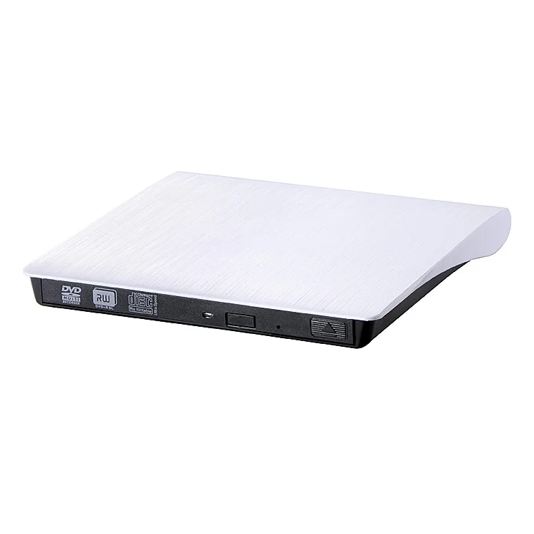 Newest USB 2.0 Ultraslim External SATA DVD Burner Drive Writer,3.0 USB external  laptop dvd writer