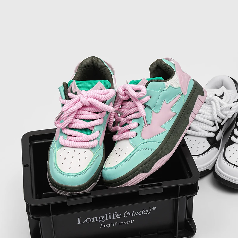 Custom Design Shoes Service Full Customization Chunky Sneakers Good Quality Low Minimum Custom Logo Sneakers