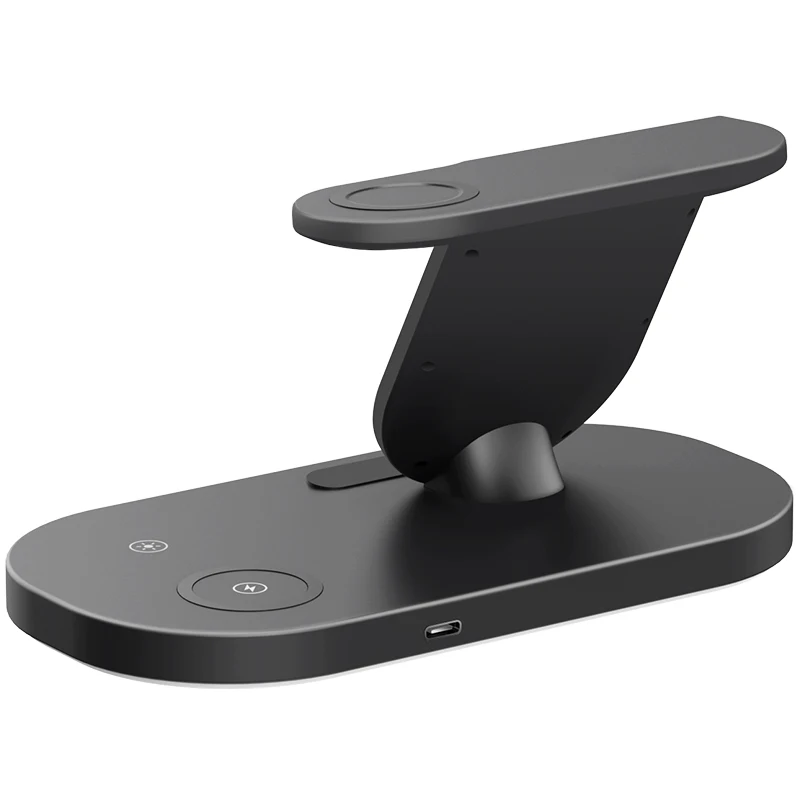 new technology 2022 3 in 1 wireless charger charging station smart phone  15w phone stand for iphone samsung watch iwatch TWS