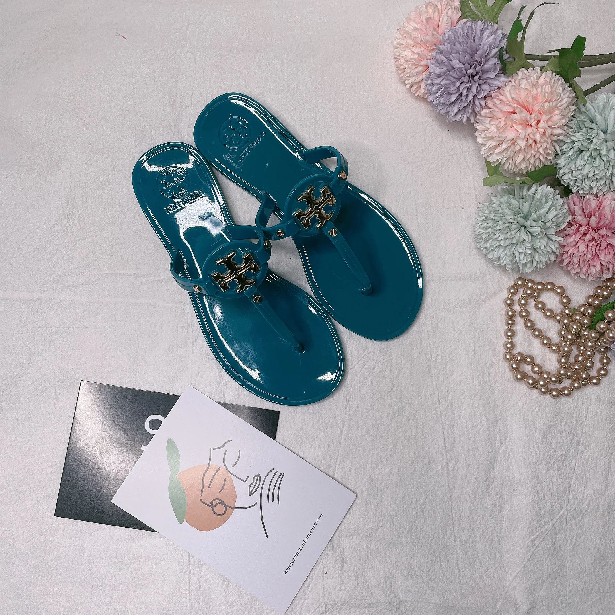 Модные новые высококачественные Шлепанцы из желе и стекла, женские летние шлепанцы