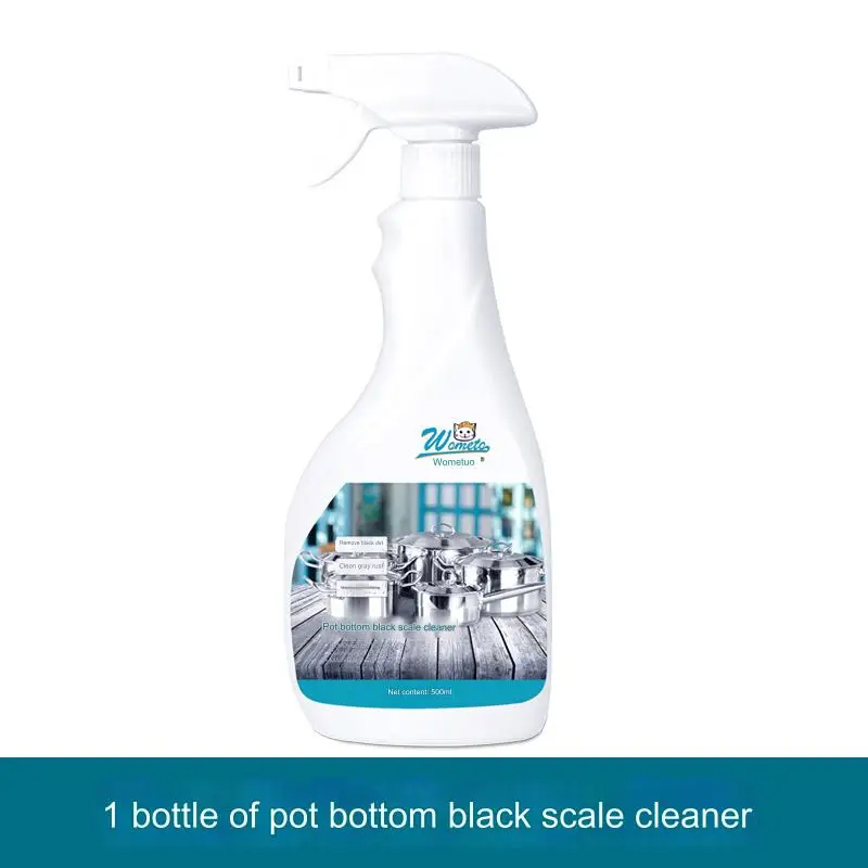 Domestic 500ml Black Dirt Cleaning Cleaning Products Pot Cleaner Kitchen Cleaner