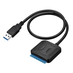 High quality USB 3.0 to SATA Adapter Converter Cable Ports at up to 5Gbps for SATA HDD / SDD BLU-RAY DVD CD-ROM DVD-ROM