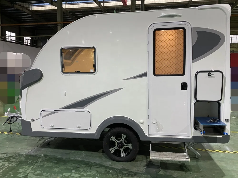 Custom Size Comfortable Mobile On Road Van Mini House Trailer Travel Camper Caravan
