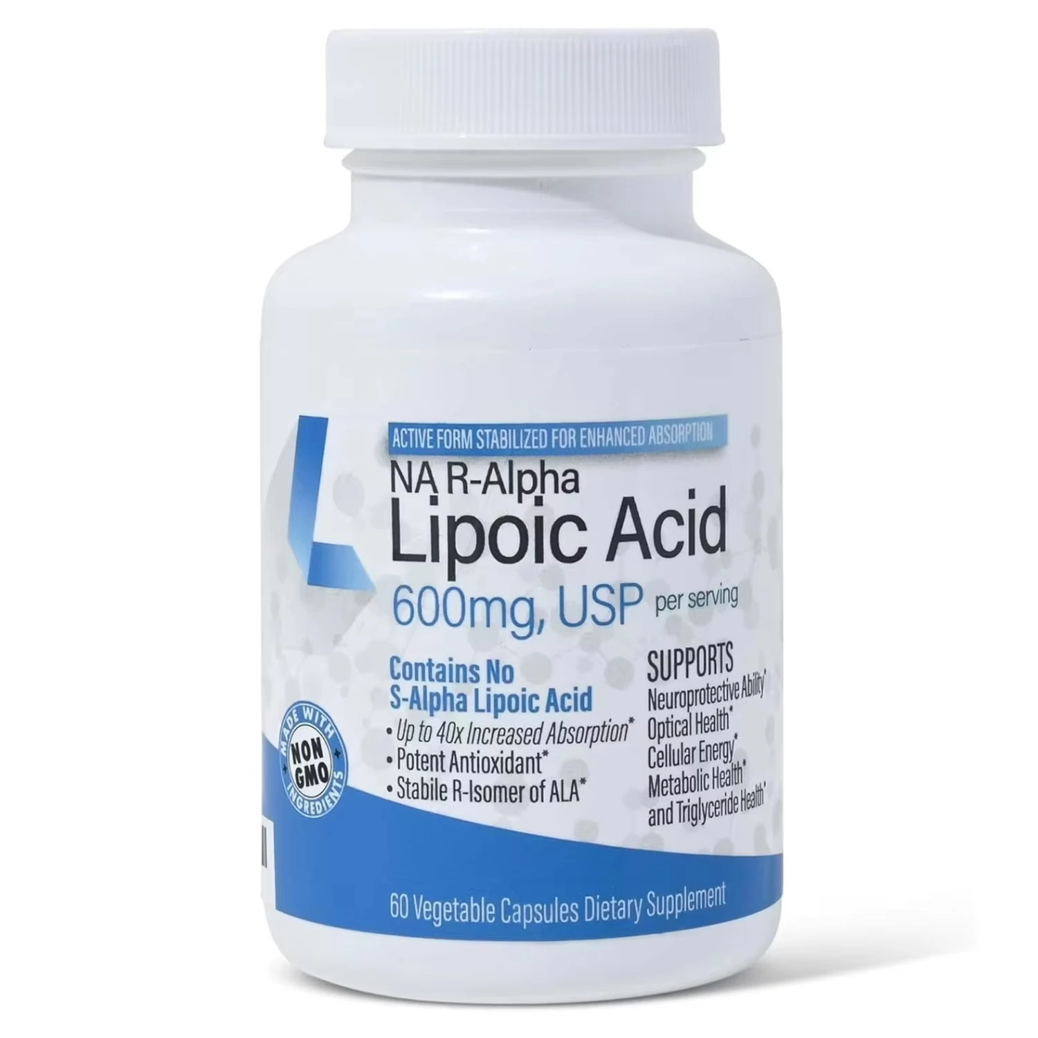 WELLBODY Alpha Lipoic Acid Capsules Hot sales capsules manufacturer high Strength Supplement natural Alpha Lipoic Acid Capsules