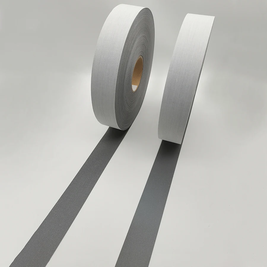 High Bright TC Polyester and Cotton Reflective Fabric Tape  Tapes