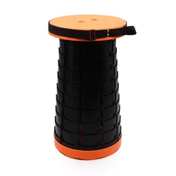Outdoor Furniture Retractable Stool Chairs Portable Stool Lounge Folding Chair Camping Stool Foldable Convenient Fishing Chair