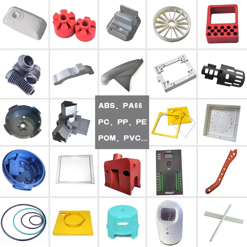 OEM PP injection molding plastic custom plastic injection parts and plastic injection