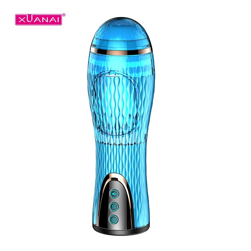 
Automatic Masturbator 4 Frequencies Realistic Vagina Pussy Sucking Vibrating Masturbation Cup Telescopic Pussy Licking Toy Sex 