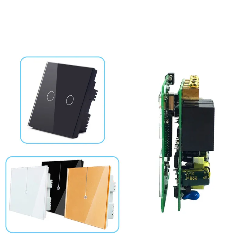 Smart home switch pcb board manufacturing waterproof hotel switch control board