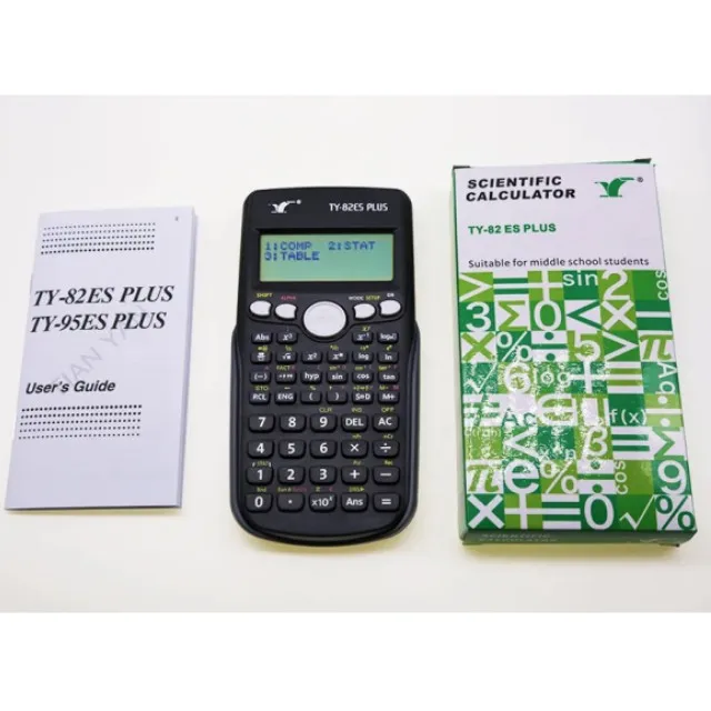 Wholesale price 12 digits 252 functions 82 es mathematics scientific professional calculator for school student