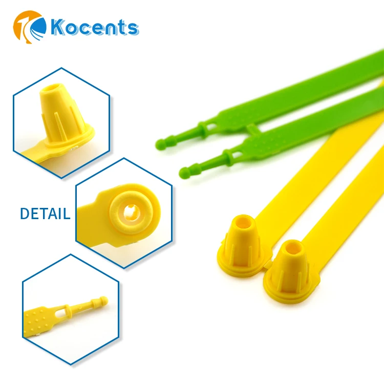 KocentsPTS-024 настраиваемые защитные пломбы для одежды пластиковые упаковочные с масляным стилем