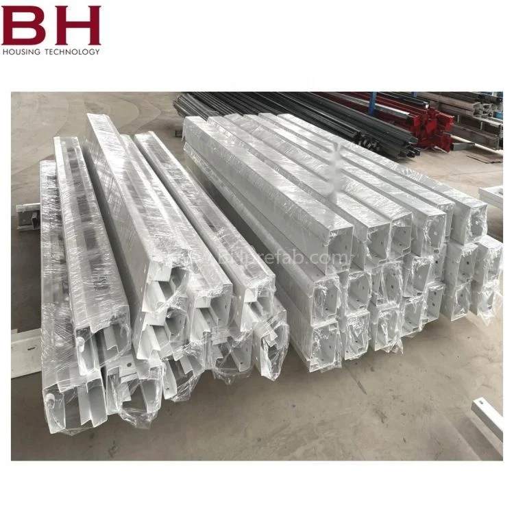 Оцинкованная стальная конструкция, сборный дом, цех 20 футов, портативная рама контейнера, Филиппины