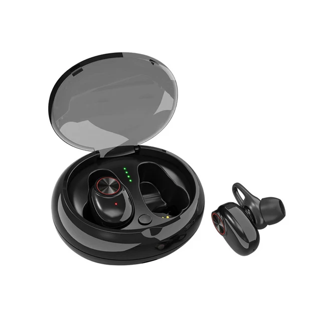 Спортивные Мини наушники с микрофоном, беспроводные наушники BT V5 TWS