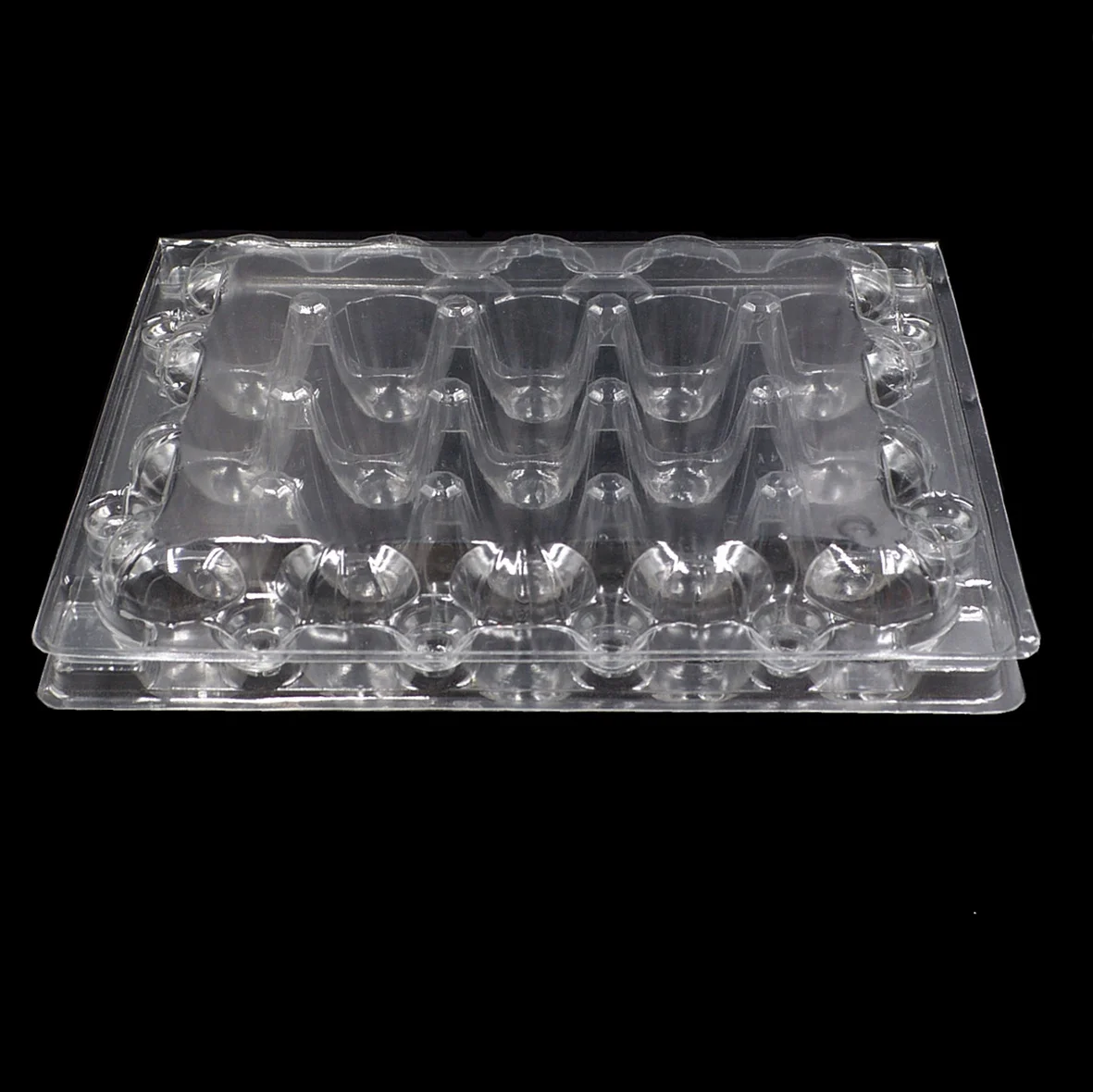 20 Holes Disposable Plastic PVC Chicken Eggs Plastic Blister Quail Egg Tray