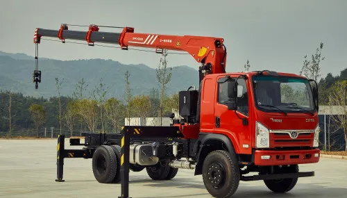 Телескопический кран для грузовиков длиной стрелы 7t 12 5 m SPS16000