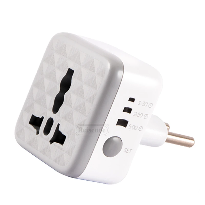 EU timing luminous conversion plug European timing converter EU intelligent electrical protector