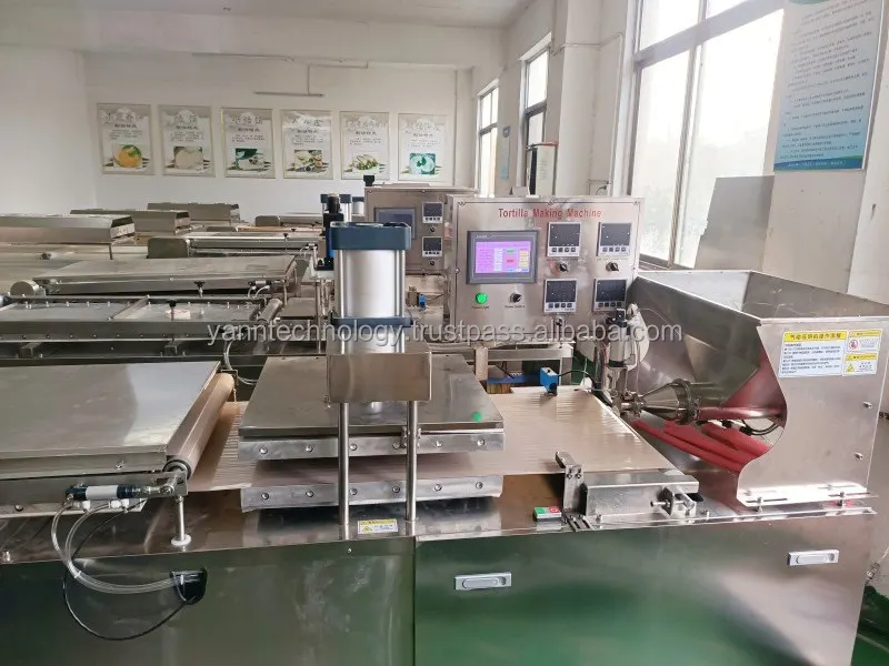 Automatic Roti taco naan Chapati Flour corn Tortilla Maker Making Machine Armenian Lavash Bread Making Machine