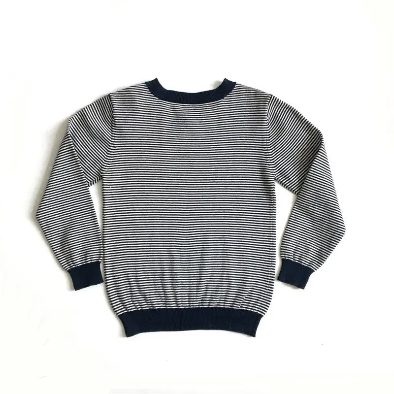 
Cotton Knit Sweater Design Winter Baby Boy Basic Style Kids Sweater 