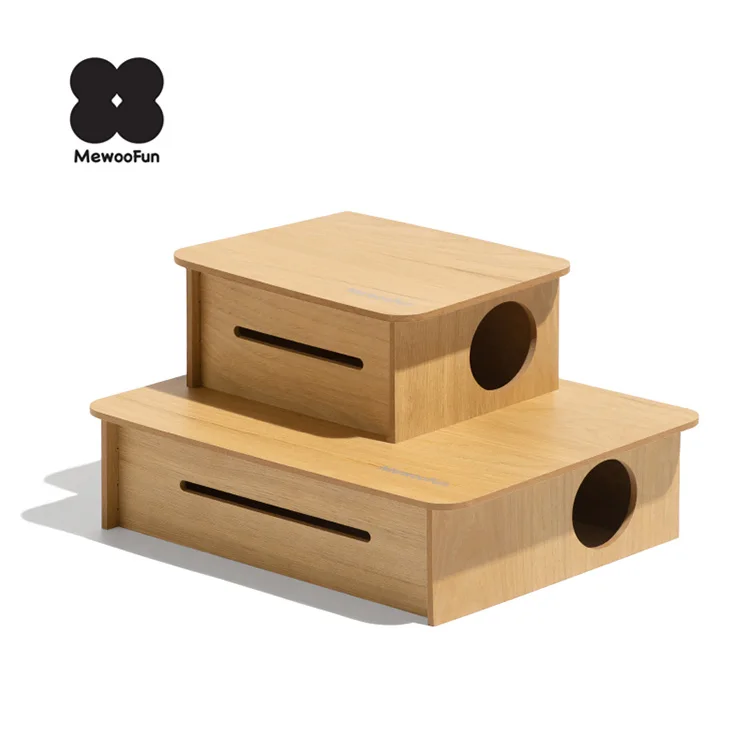 MewooFun Detachable Pet Guinea Pig Cabin Customized Size Accept Chinchilla Large Wooden Hamster House