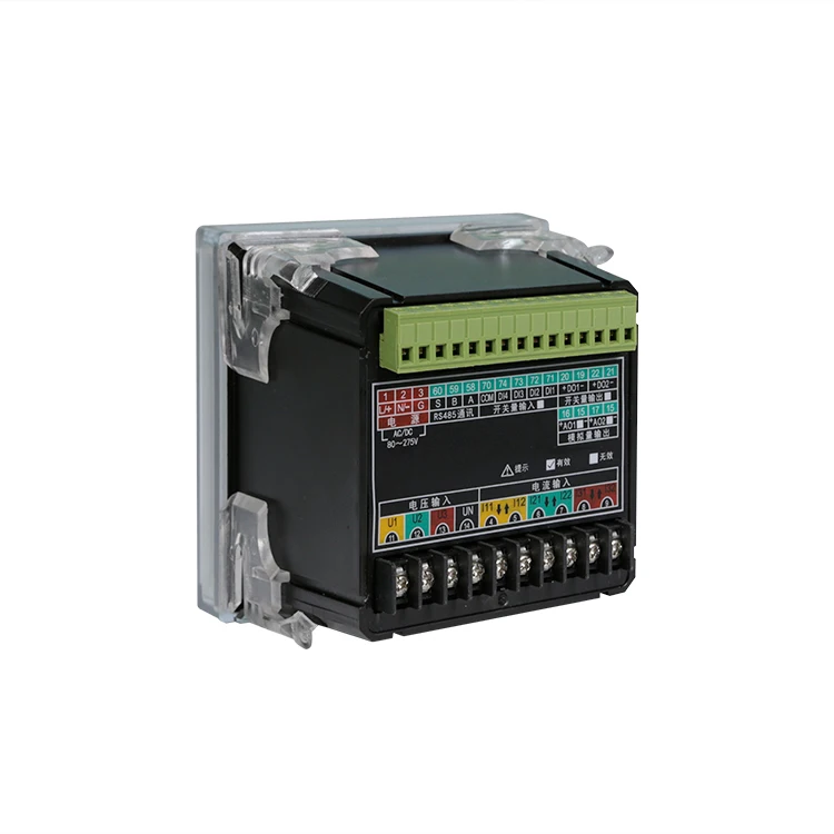 Electricity energy digital ampere volt watt hour meter LCD panel power monitoring kWh three phase meter multimeter for sale