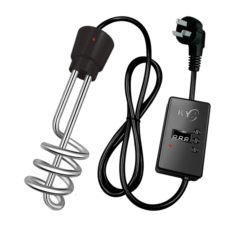 
Электрический водонагреватель Plug style-AU, 2500 Вт, 220 В, погружной водонагреватель с таймером для маленькой ванны, детского бассейна, ведра 