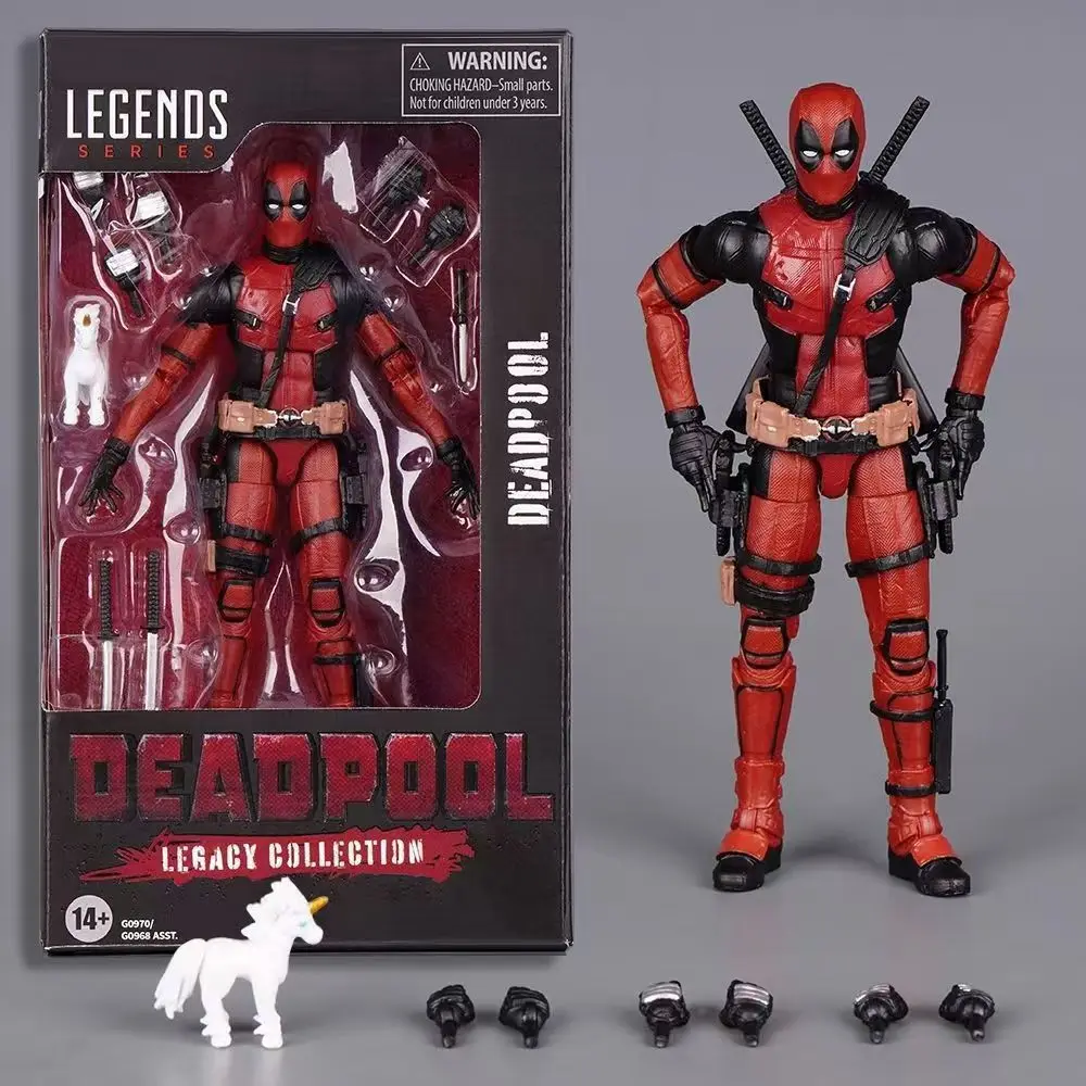 6 inch Marvel universe deadpooled deadpooled 3 small cheap SHF deadpooled joint movable figure hand model