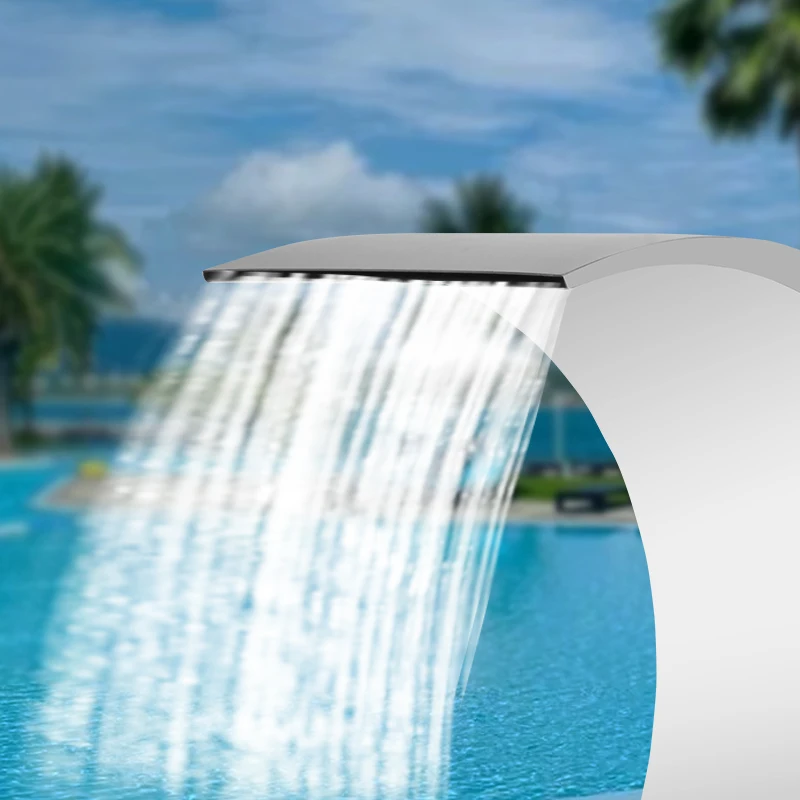 swimming pool waterfall fountain stainless steel waterfall stainless steel fountain pool waterfall