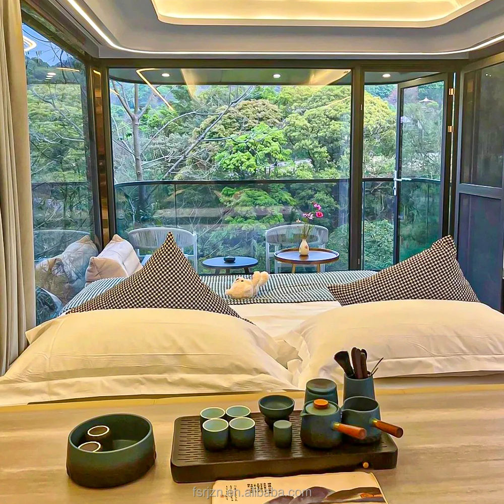 Popular Capsul Hous Tiny Capsule House Futurista Mobile Shipping For Camping