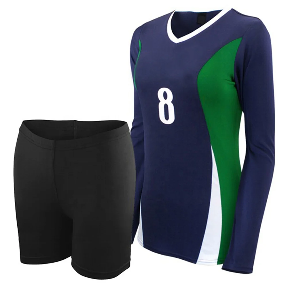 Latest Design Full Sublimation Volleyball Jersey High Quality Custom Design Volleyball Uniforms