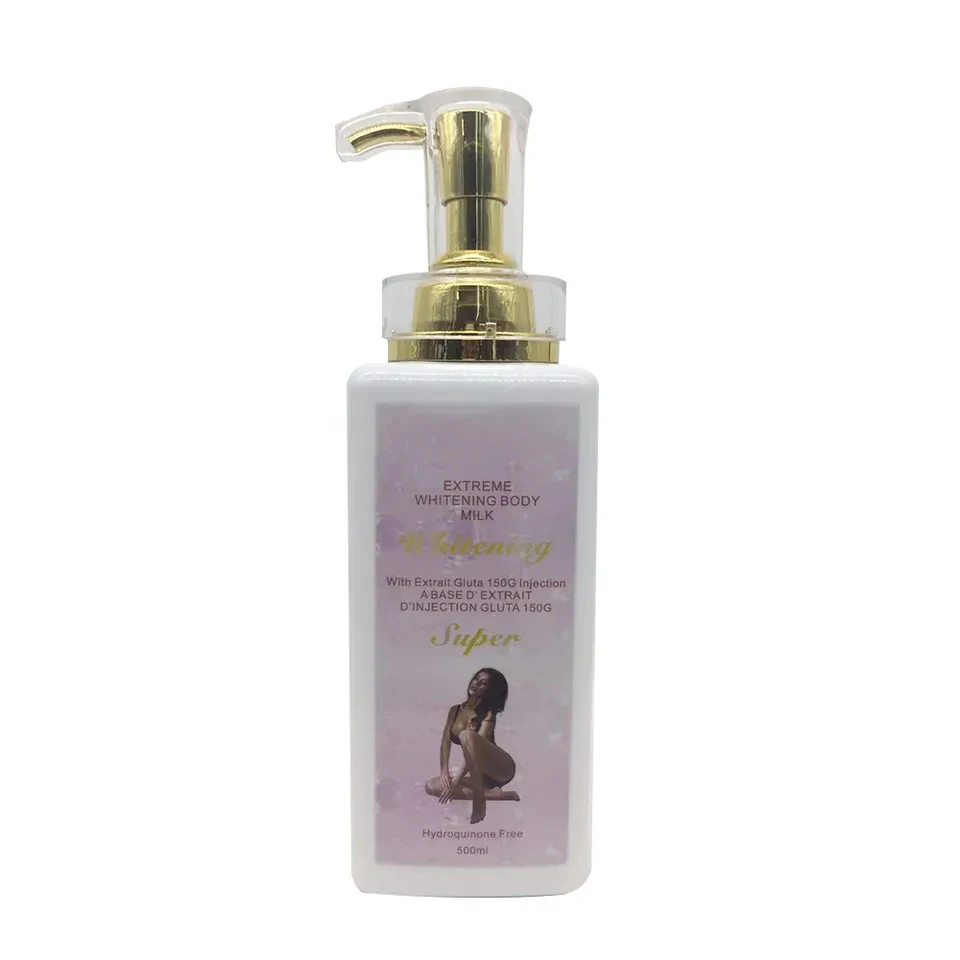 OEM Private Label Extreme Whitening Body Lotion Milk With Extrait Gluta 150G  Body Cream White VITAMIN E Songyi Mushroom