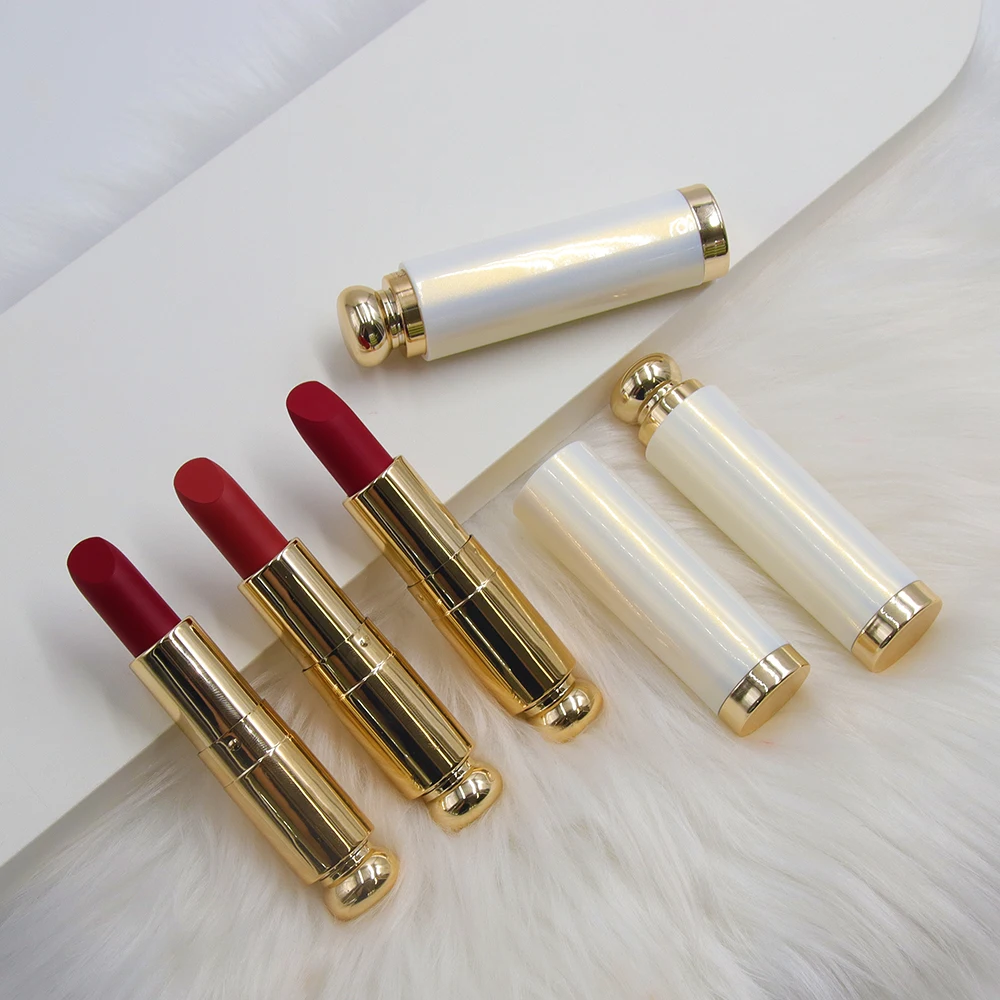 Factory Wholesale OEM Cosmetics Long Wearing Lipstick Talc Free Matte Lipstick