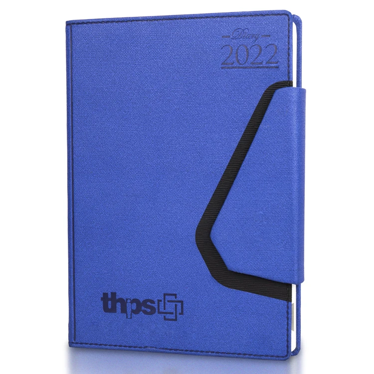 Planners 2022 Business Office Supplies Klein Blue Leather Customized Business meeting NoteBook