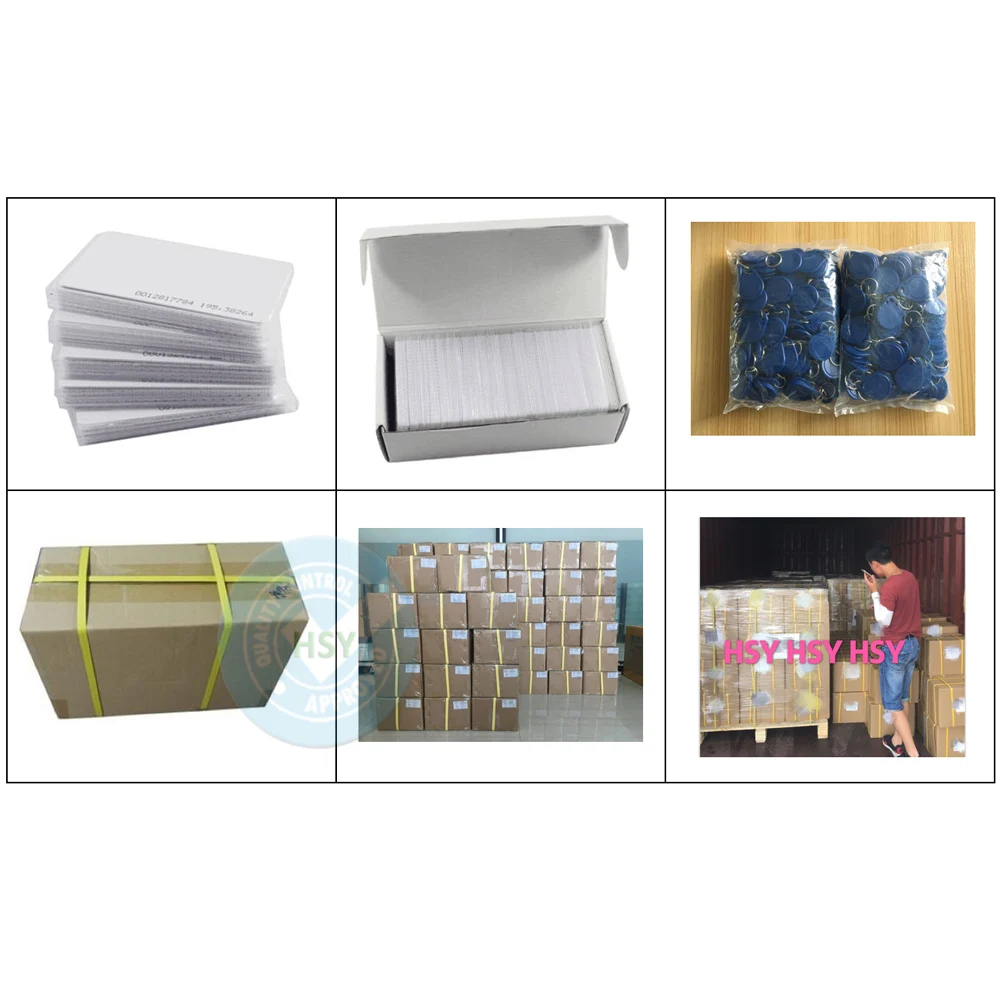 Stock  ID Cards 125khz tk4100 chip Access Control Card