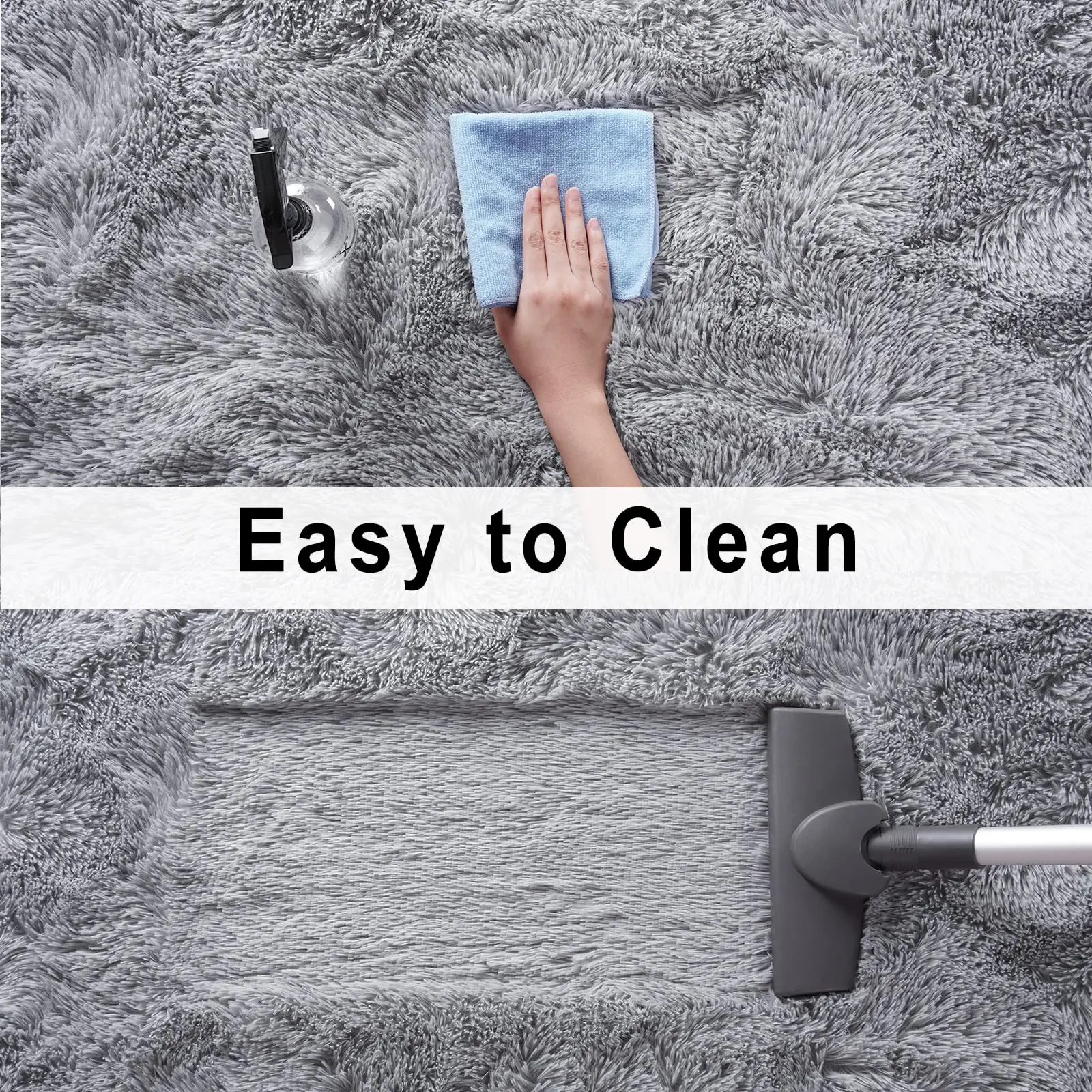 Faux Fur Rugs Green shag Area Rug Rabbit Faux Fur Rug Carpet