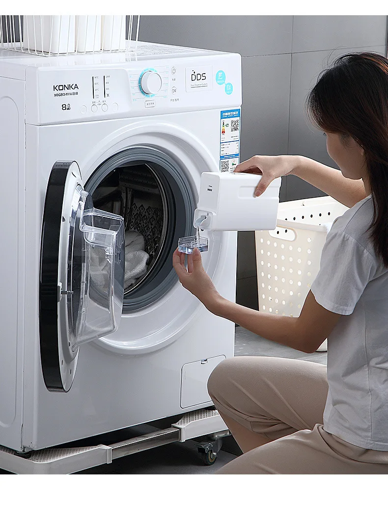 1L Large Capacity Laundry Detergent Clothes Softener Empty Bathroom Shampoo Shower Gel Replenishment Replacement Bottle