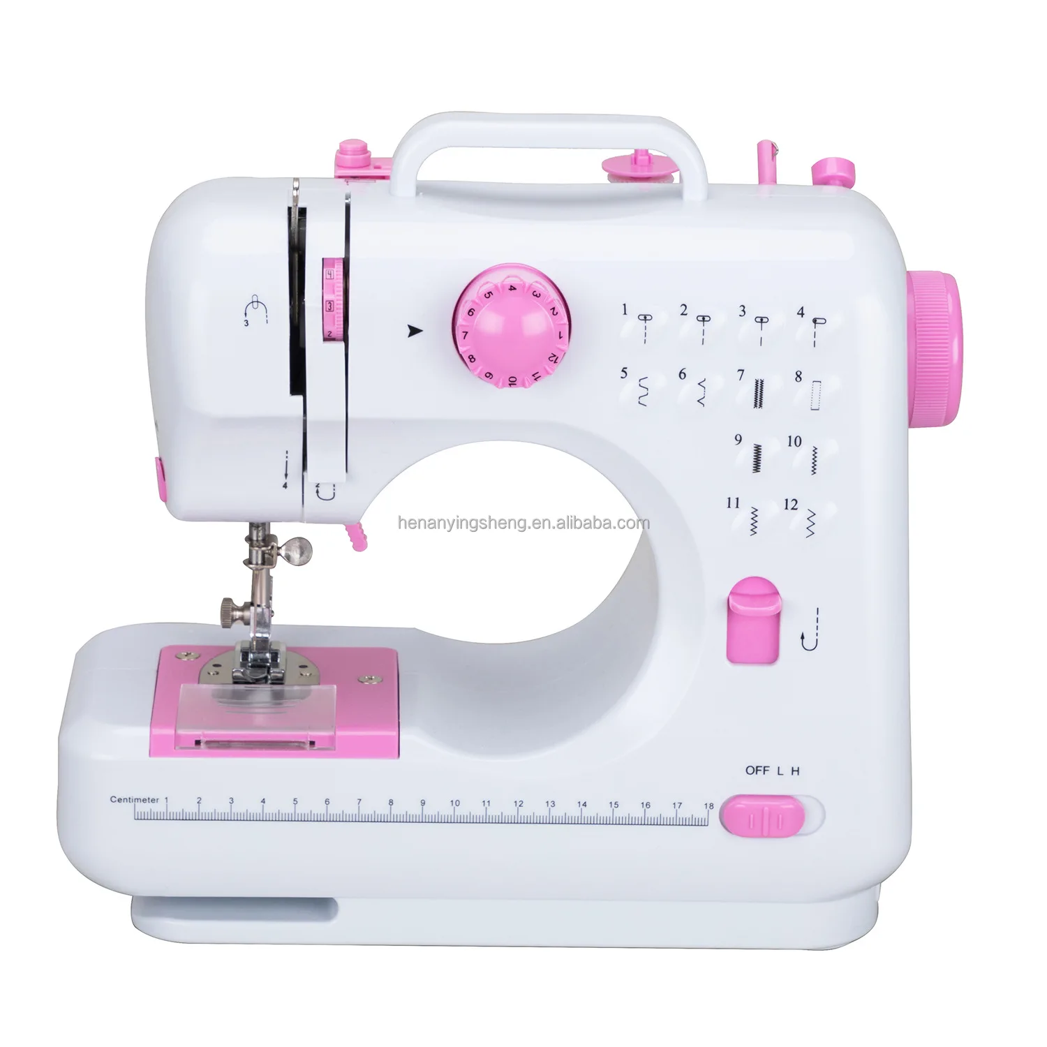 2023 Hot Selling Household Machine Sewing Wholesale High Speed Multifunction Sewing Machine ABS Portable Mini Sewing Machine 3.8