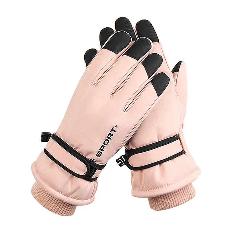 BSCI Factory Wholesale Winter Skiing Gloves Women Direct Affordable High-Quality Warm Touch Screen Sports Gloves