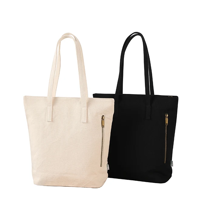 High Quality Plain Recycled  Shopping Bag Canvas Bag  Customized  Cotton Canvas Tote Bag