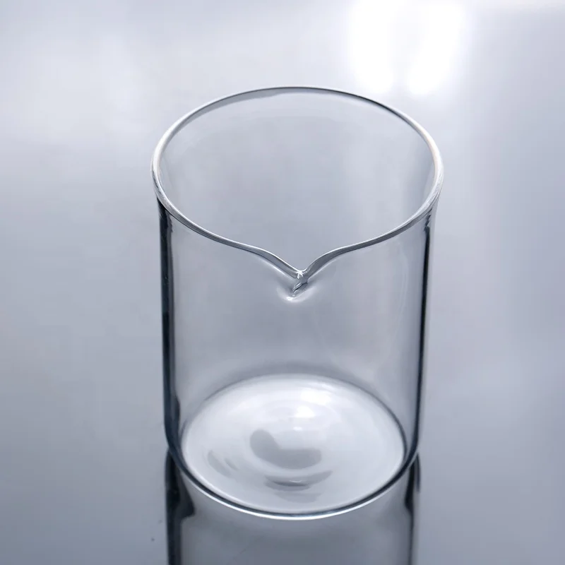 laboratory tools quartz flask transparent Glass Quartz Beaker lab quartz flask