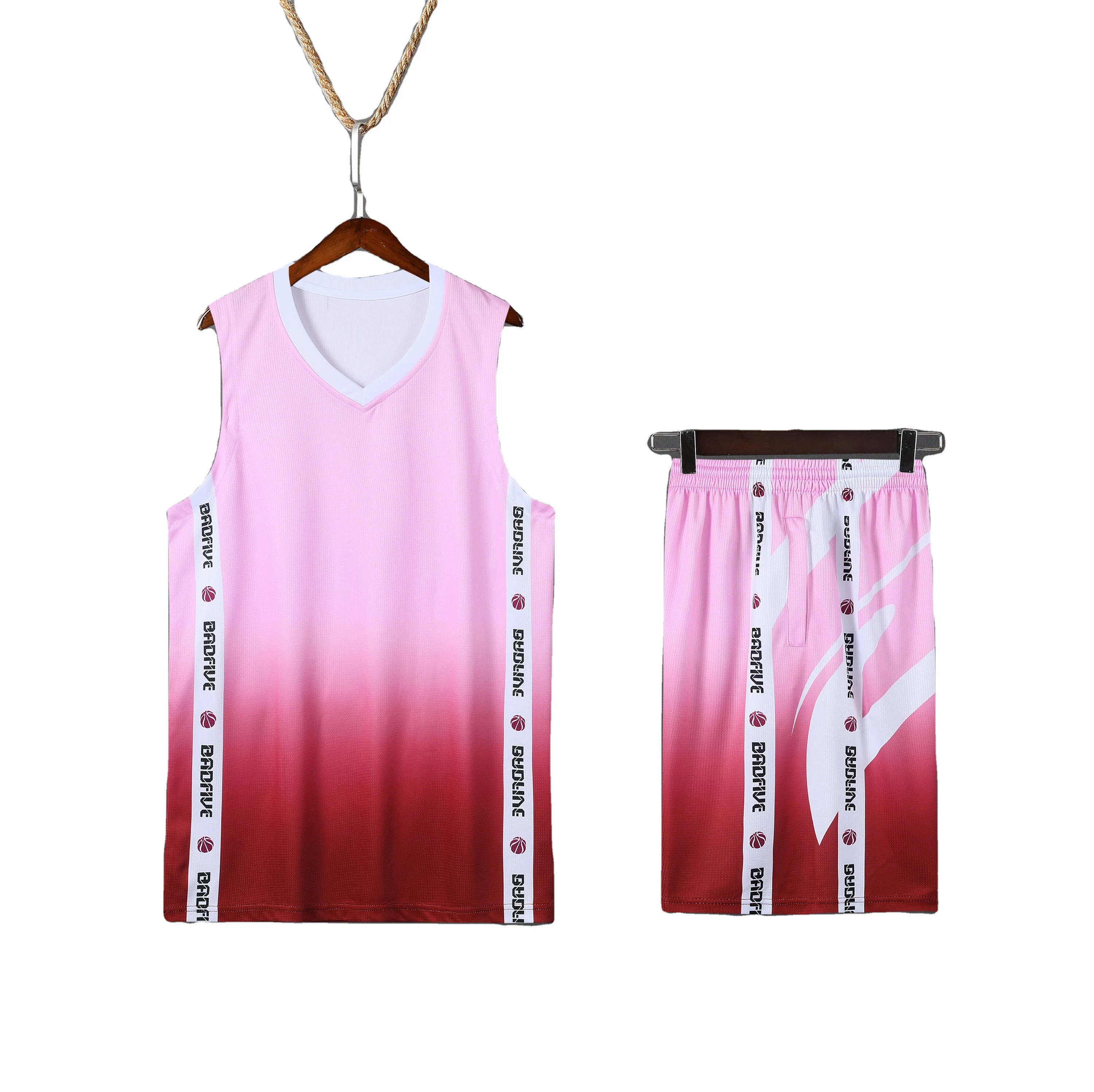 youth adult quick-drying basketball suits, comfortable basketball uniforms team individual customized basketball suit