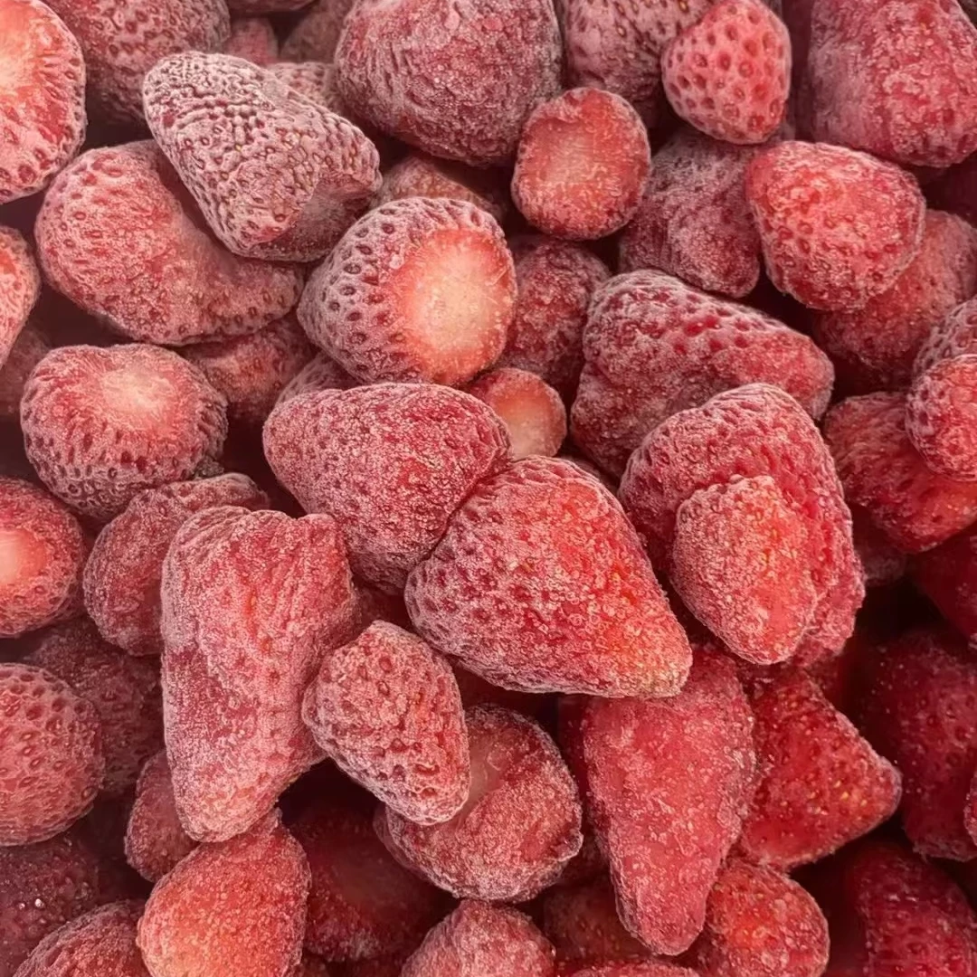 Factory Direct Sale Organic Pure Natural Fresh Sweetness  Frozen Dry Fruits Frozen Strawberries