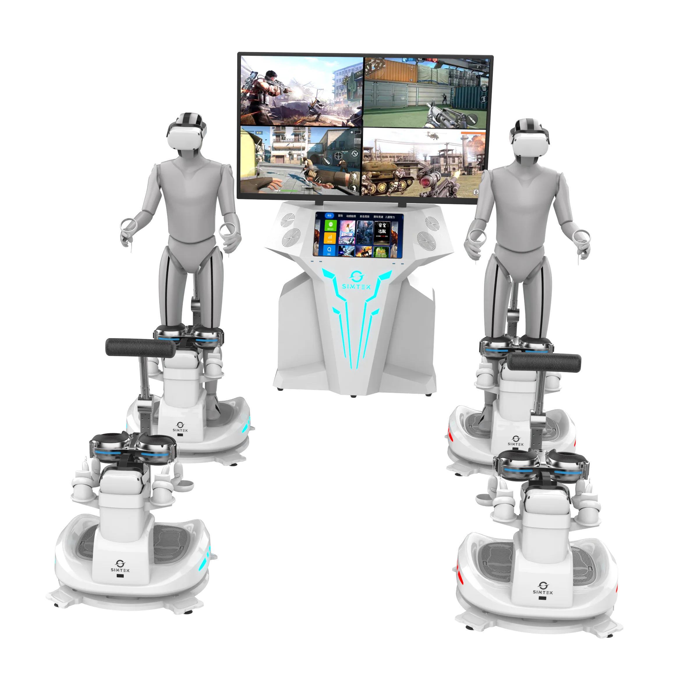 VR Indoor Amusement Walking Moving Shooting Treadmill 9d Running Pl vrTreadmill For Kids 12 Years Gun Simulation Game Theme Park