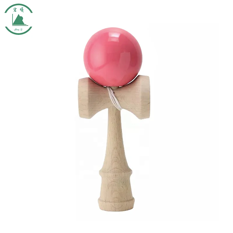 Factory Direct Wooden Kendama Toys Japanese sword wood ball Kendama  Bamboo Kendama Toys