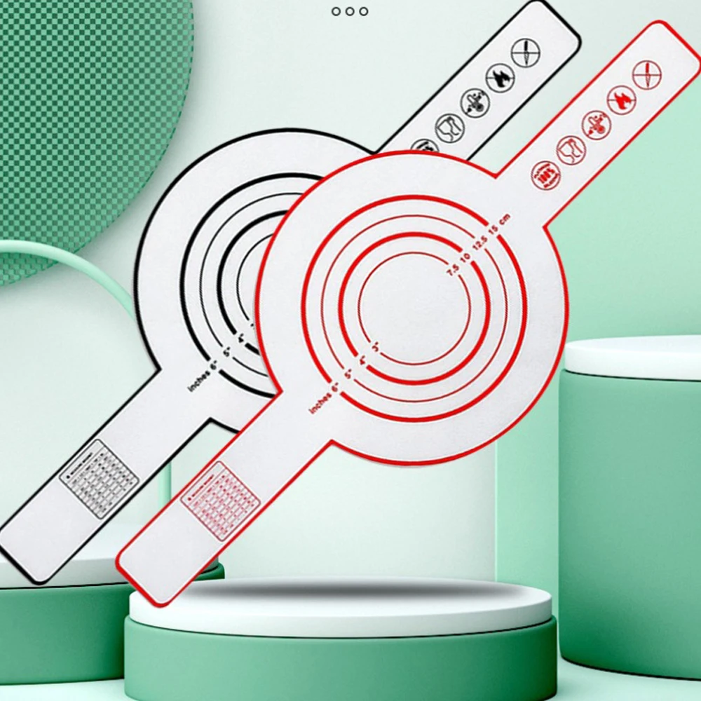 Kitchen Silicone Mat Sets Baking Mat Dutch Oven Bread Sling Liner Food Safe Long Handle Non-stick Cooking Silicone 4 Per Kit