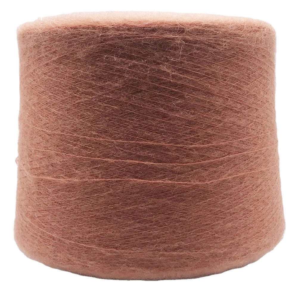 
1/9nm long fiber brush 35% alpaca 20% nylon 25% acrylic 20% merino wool yarn for handknitting 