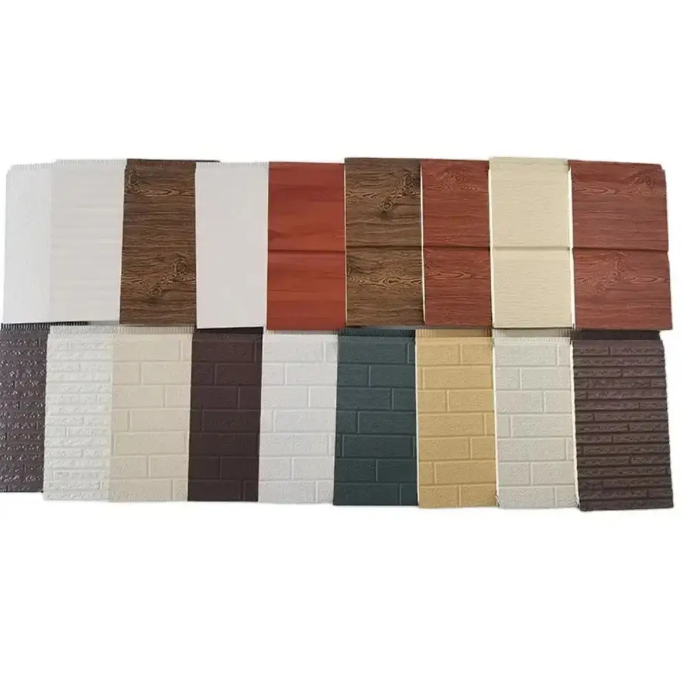 made in China easy Installation insulated panneau sandwich eps exterior foam wall panels roofing panels