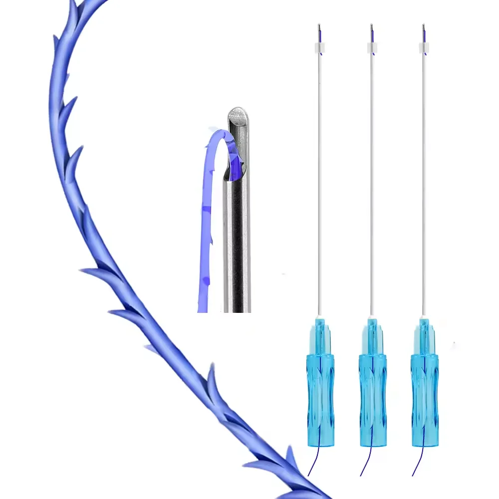 REJEON Pdo Cog 3d 6d 8d Thread Blunt W Cannula Needle Anti-aging Thread Lift Soft Beauty Skin Care Korea Pdo Threads for Face