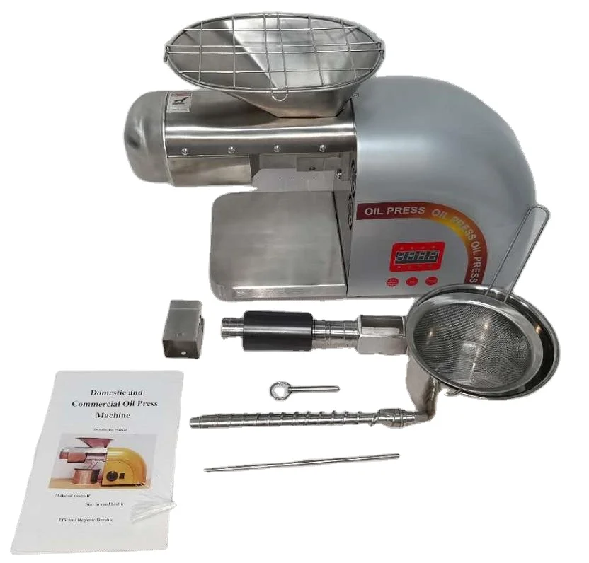 Home mini cold press oil extraction press machine for sale