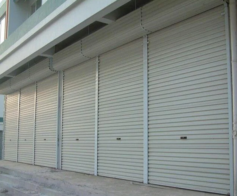 Galvanized Steel Hardware Store Rolling Door By Chinese Supplier