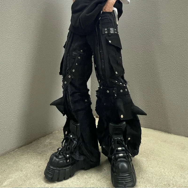 DiZNEW denim jeans custo straight jeans are popular on the streets of Europe and America